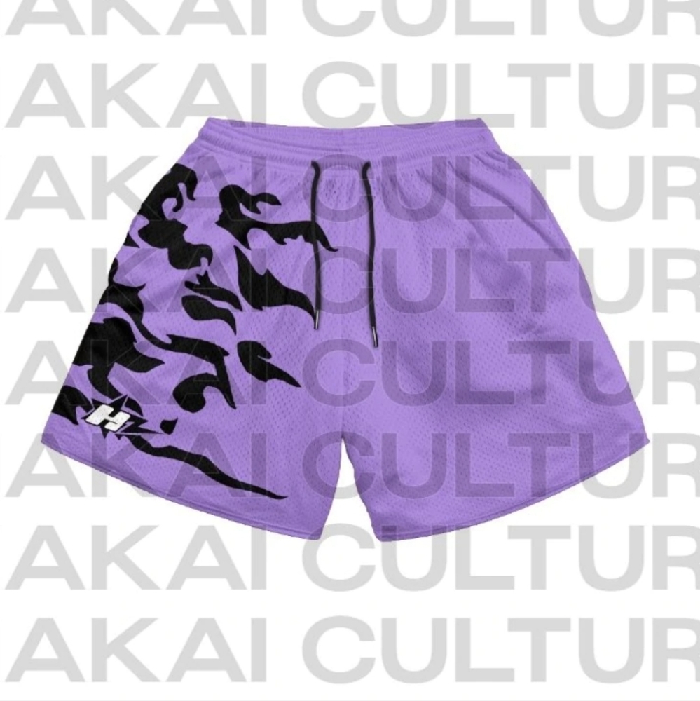 Naruto Curse Mark shorts